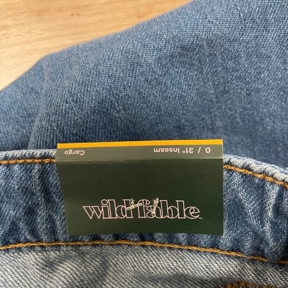 Wild Fable Wide Leg Cargo Jeans - Picture 4 of 5